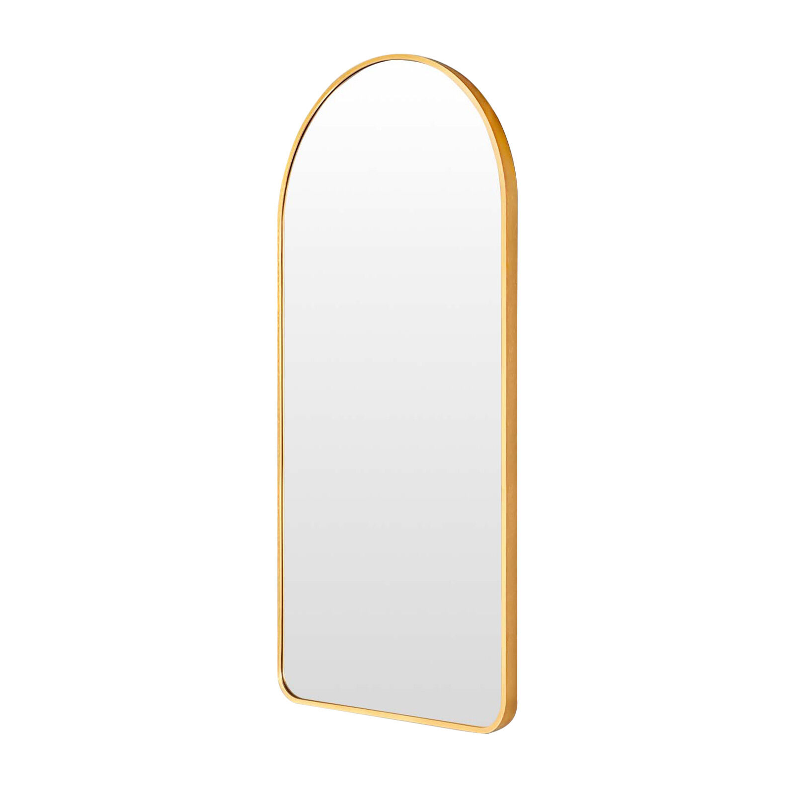 50x100cm Wall Mirror Arc Arch Bathroom - GOLD