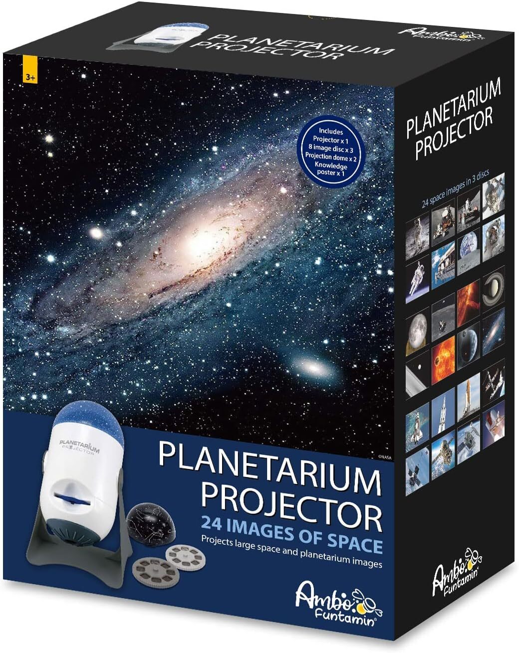 Planetarium Dome Projector with 24 Images For Space