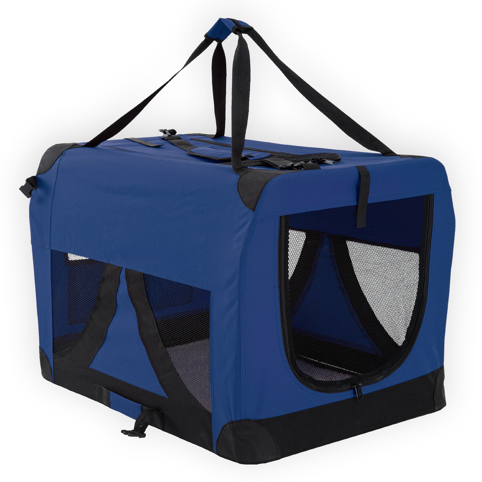 XXXL Portable Soft Dog Crate BLUE Paw Mate