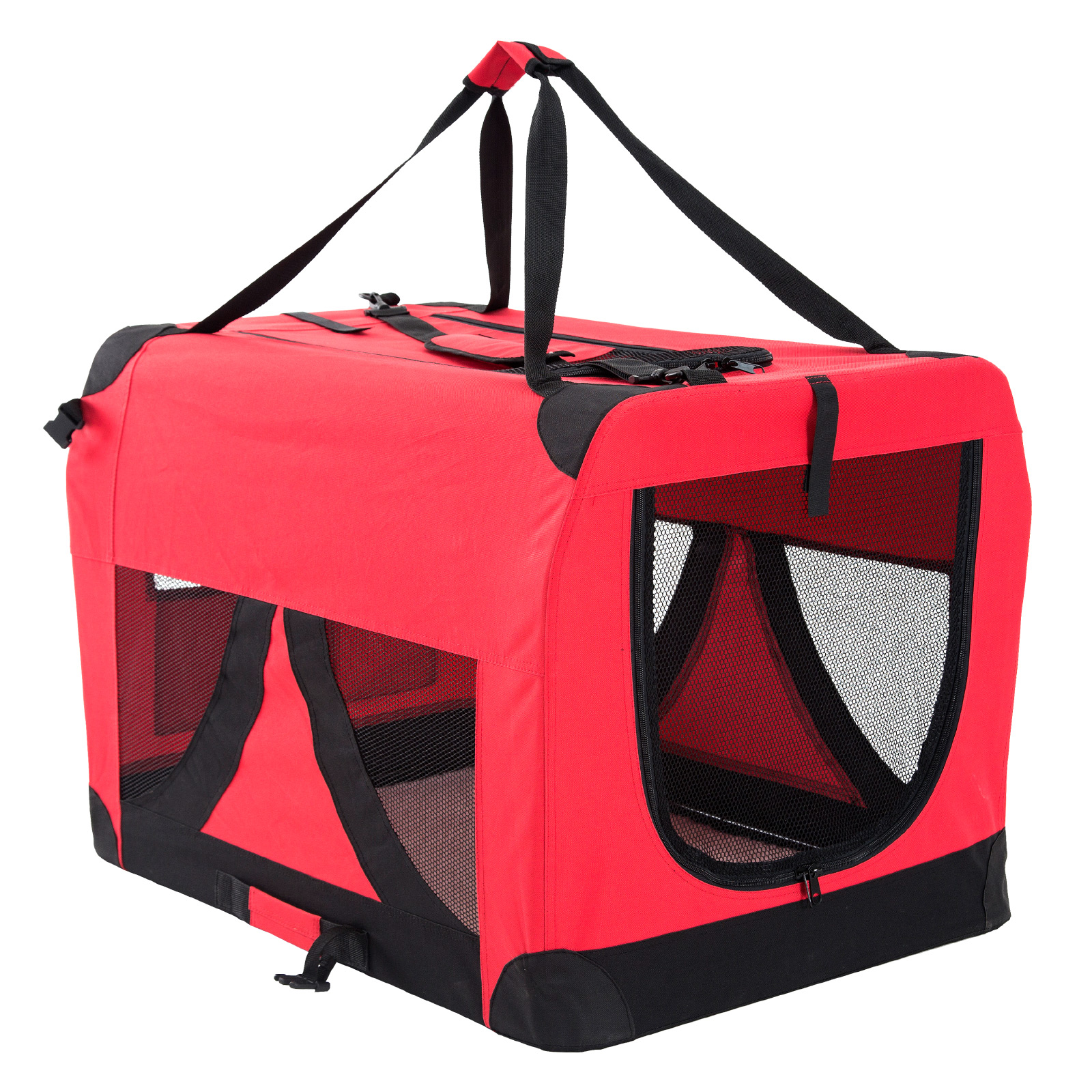 Collapsible soft shop dog crate