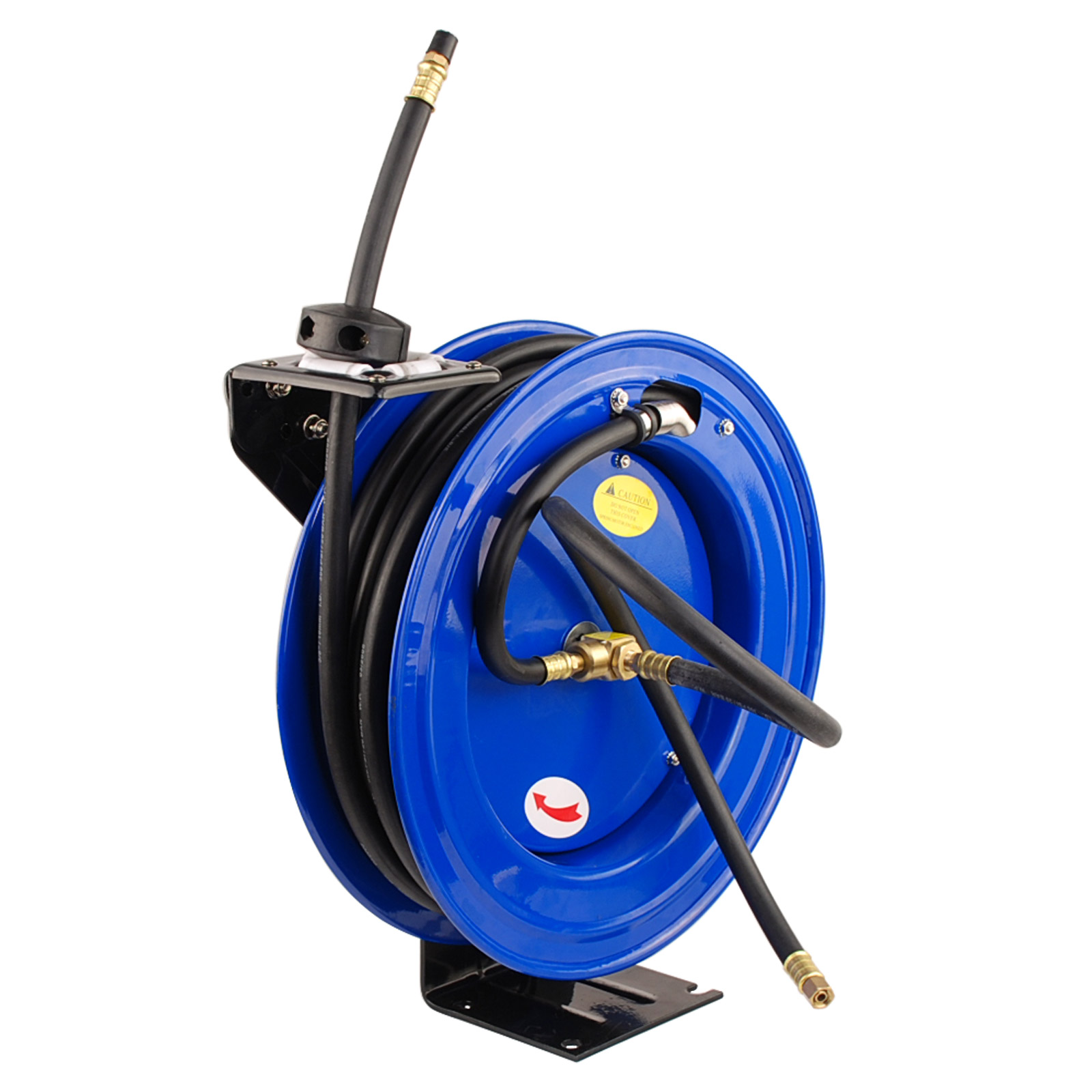 Automatic Hose Reel Compressed Air Pipe Tube 15m 20bar Wall Mount
